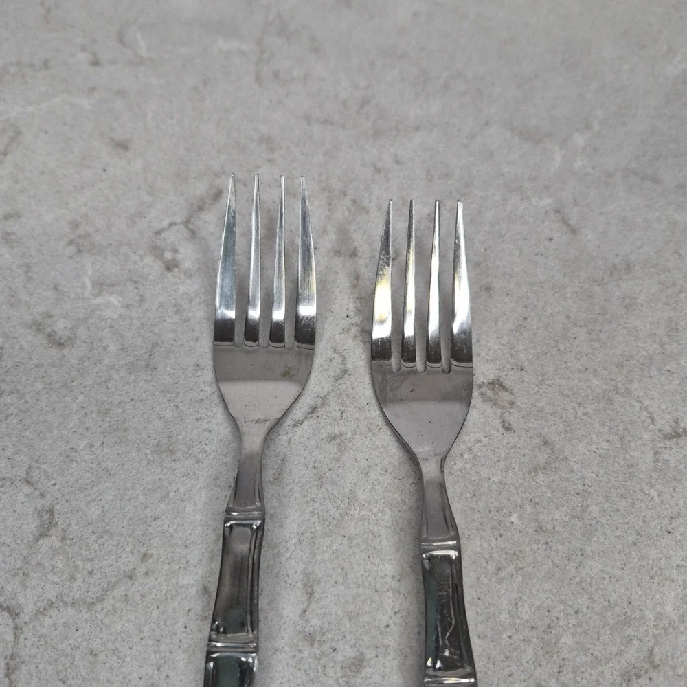 Northland Stainless Steel Bamboo 2 Forks‎
